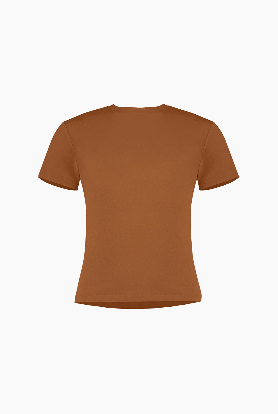 Playera basica recta manga corta