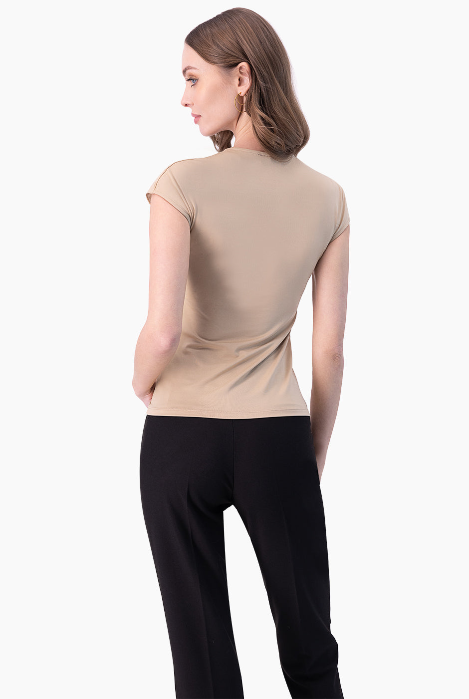 Blusa de hombro caido