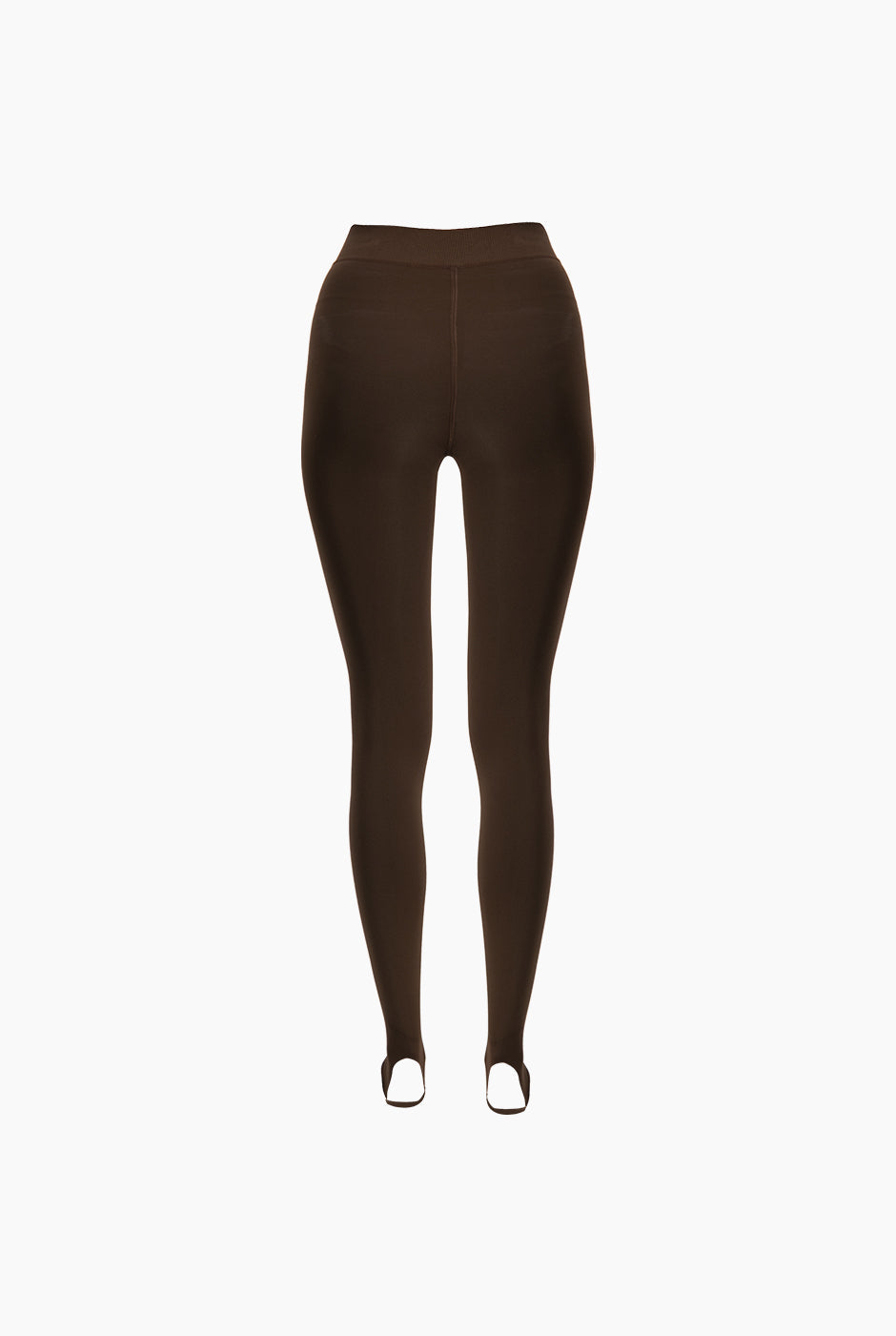 Legging Thermofit Estribo chocolate liso con estribo
