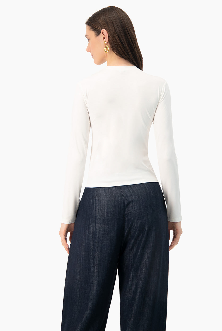 Playera basica casual de manga larga